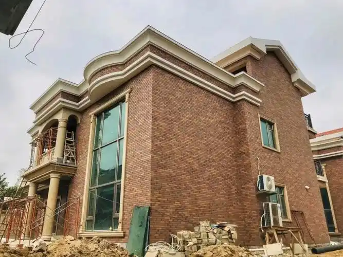 别墅外墙砖图片,别墅外墙砖效果图大全 新款-图片大观-奇异网